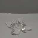 Fetechmate WB03T10325 Knobs Heavy Metal Knobs Burner Control Knobs Replacement for G-E Appliance, Stove Knobs Replace 2691864 PS3510510 AP5690210 6 Pack Silver Stainless Steel Knobs