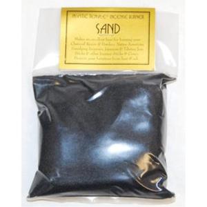 1 X 1lb Black Incense Burner Sand
