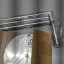 Toilet Paper Holder Stand, Toilet Paper Stand Brushed Nickel, Free Standing Toilet Paper Holder, Toilet Paper Storage by Bathth