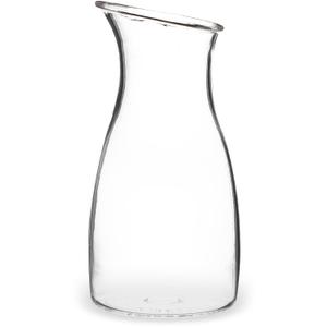 Carlisle FoodService Products CFS 7090107 Cascata Carafe Juice Jar Beverage Decanter Only, Plastic.50 L, Clear (Pack of 12) (.5 liter, Clear) Carlisle FoodService Products CFS 7090107 Cascata Carafe Juice Jar Beverage Decanter Only, Plastic.50 L, Clear (Pack of 12) (.5 liter, Clear)