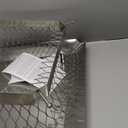 Shelter 13" x 13" Single Flue Bolt-On Chimney Cap, Fully Assembled, Stainless Steel