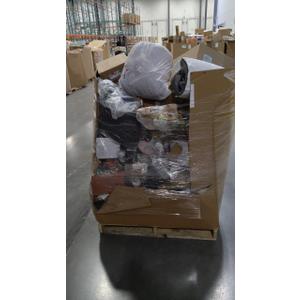 pallet of salvage items