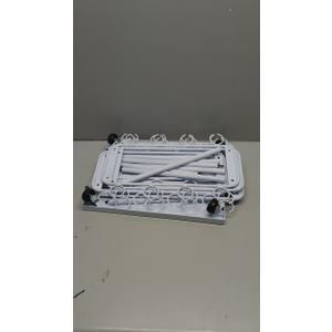Metal Clothes Cart, White, Brand Unknown, Size Unknown