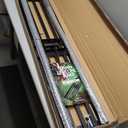 Walensee Lawn Leveling Rake, Levelawn Tool, Heavy Duty Effort Saving Lawn Level Tool, Steel Handle Lawn Leveler for Yard Garden Golf Course , Ease Level Soil Sand Dirt Surfaces, 7FT 45"x10"