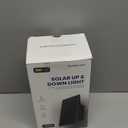 SOTTLOT Solar Sconce Lights Outdoor, Dimmable Solar Wall Lights Up and Down, 3000K 700LM Solars Lights Outdoor IP65 Waterproof for Yard Fence Patio Garage Porch, 2pcs