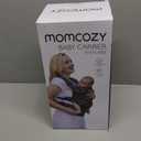 Momcozy Baby Carrier - Ergonomic, Cozy and Lightweight Carrier for 7-45lbs, Effortless to Put On, Ideal for Hands-Free Parenting, Enhanced Lumbar Support, Purehug for Infant to Toddler, Khaki