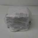 10 Pcs White Acrylic Buffet Risers with Mini Sign and Marker, Food Display Stands for Buffet Table Party Catering Dessert Jewelry Collectibles, Acrylic Cube Nesting Boxes with Hollow Bottoms 8 Sizes (10" 9" 8" 7" 6" 5" 4" 4" 3" 3")