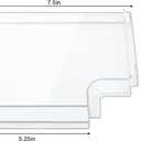 4701-00 RV Screen Door Slider Panel, RV Screen Door Slider Panel Replacement, 4700-00 Stopper and RV Screen Door Parts, for Dexter RH Series 5050 Radius Corner Upgraded Screen Door