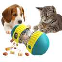 Interactive Pet Treat Dispenser Toy – Adjustable Puzzle Feeder Ball for Dogs & Cats – Slow Feeding, Enrichment and Mental Stimulation, Set of 2