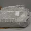 Stainless Steel Roasting Pan, 17*13 Inch Turkey Roaster with Rack - Deep Broiling Pan & V-shaped Rack & Flat Rack, Non-toxic & Heavy Duty, Great for Thanksgiving Christmas Roast Chicken Meat Lasagna