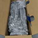 Bedsure Heated Blanket Throw Blanket - Fast Heating Electric Blanket, Soft Flannel Heated Throw with 4 Time Settings, 6 Heating Settings, Warm Gifts for Grandma & Grandpa & Seniors (50“x60”, Grey)