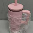 Simple Modern Kids 24 Oz Tumbler with Handle and Silicone Straw Lid | Spill Proof and Leak Resistant | Reusable Stainless Steel Bottle | Gift for Kids Boys Girls | Trek Collection | Blush