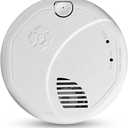 New 2025 First Alert SMCO410 Z-Wave Battery-Powered Smoke Detector & Carbon Monoxide Alarm, Works with Ring Alarm Base Station, Single Pack, White