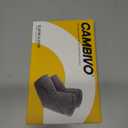 CAMBIVO 2 Pack Elbow Brace for Women and Men, Elbow Compression Sleeve for Tendonitis, Golf Elbow, Tennis Elbow, Arthritis, Bursitis, Weightlifting, and Basketball (Large, Grey)