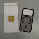 Miracase Magnetic for iPhone 17 Pro Case 6.3" [Compatible with MagSafe] Full-Body Phone Case with Built-in Glass Screen Protector & Camera Control,Drop Proof iPhone 17 Pro Cover, Black