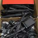 C9 Clear Christmas String Light, 50 Ft Vintage Christmas Tree Lights, Outdoor Waterproof Roofline String Lights with 50 Clear Bulbs for Patio Garden Holiday Indoor Wedding Home Decoration, Black Wire