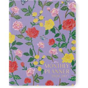 Monthly Planner 2026-2027, Jotsome 18 Months Calendar Planner from January 2026 to June 2027, 8.5"x11", Stitched Binding, Soft Cover, Daily Monthly Personal Planner for School Plan, Study and Schedule, Rose