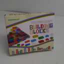 400 Pieces Translucent Building Bricks -9 Colors Crystal-Clear Classic Block Toy Fully Compatible with Major Brands Educational Construction Toy for Boys Girls 6 Years Old and Up