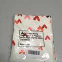 Pink Red Love Heart Hand Towels Pack of 2 Happy Valentine's Day Fingertip Towels Sweet Romantic Love Holiday Bathroom Towels Soft Fast Drying Face Towel for Kitchen Spa Gym 28.3x14.4 Inch