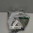 Fragralley Dog Coat with Harness Built in, Waterproof Windproof Reflective Warm Puffer Jacket, Fleece Lined Vest Winter Parka for Dogs, Size: Medium (Green)