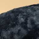 BEDELITE Flannel Pillowcases Standard Set of 2, Super Soft Fleece Pillow Case Cover with Zipper for Bedroom, Sofa, Couch,Luxury Cozy Fuzzy Velvet Pillow Shams for All Seasons(20x26 Inches, Navy)