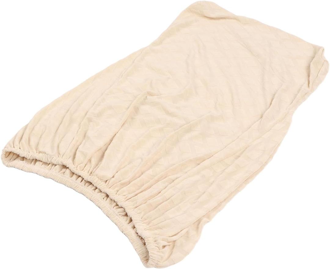 Chair Cover, Washable Sloping Armchair Accent Chair Protector Seat Cover, Soft Breathable Chair Cover, Rhombus Pattern, Universal Fit, Thicken, Stretch, for Dining Room Banquet HOM