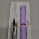 Heated Eyelash Curler - 2-in-1 Clip-Type Design, 3 Temperature Modes, USB Rechargeable Electric Eyelash Curler, Natural Curling 24H Long-Lasting Curl, Gift for Women & Girls, Purple EB