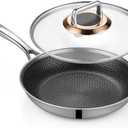 ZEROPAN Standard Series Hybrid Nonstick Frypan Set (3-Piece: 20cm, 26cm, 30cm) – PFAS-Free, Series: Standard Series