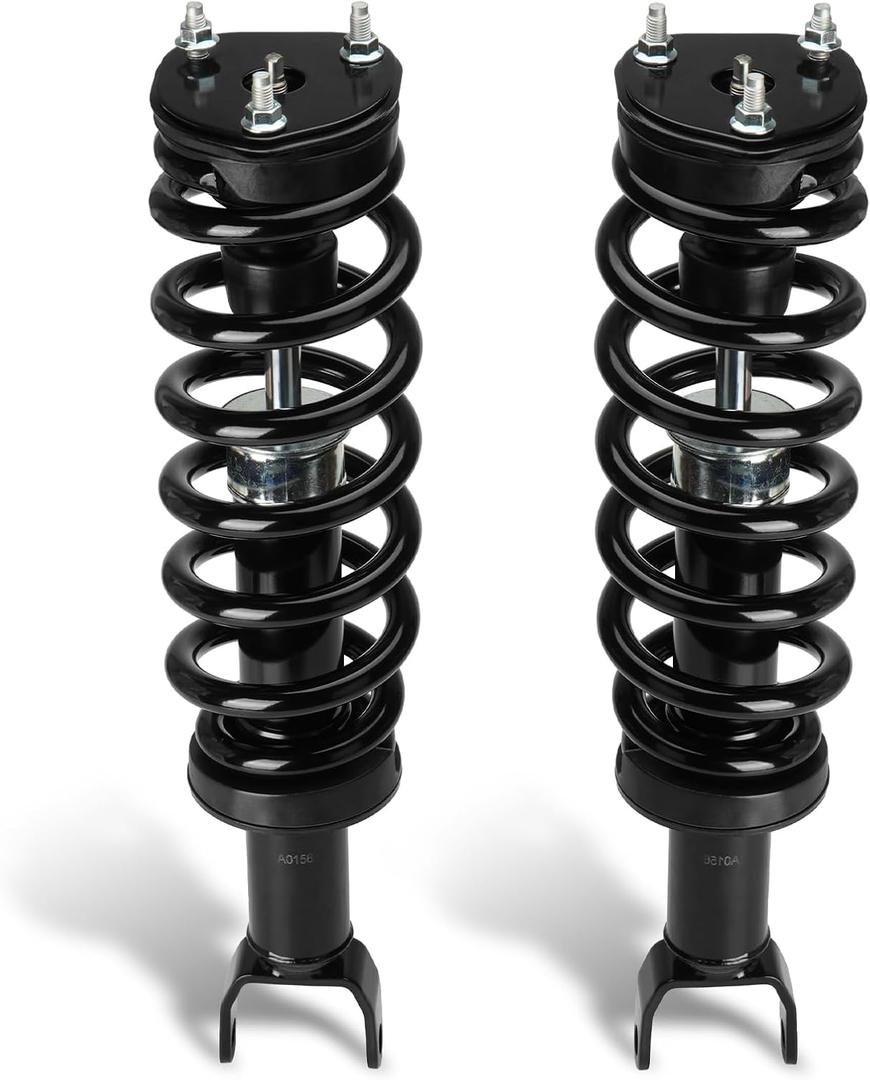 Front Complete Struts Assembly w/Coil Spring Shock Absorber Fit for Dodge Ram 1500 2009-2010, for Ram 1500 2011-2018, 4WD, w/o Air Suspension, Replace for 172292