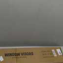 Window Visors Rain Guards for 2007-2013 Chevy Silverado/GMC Sierra 1500 Regular Cab, Window Vent Wind Deflectors Visors Shades for 07-14 Silverado/Sierra 2500HD 3500HD Standard Cab
