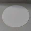 PATIKIL 15.5" Diameter Lampshade Diffuser, 2.7mm Thick Round Diffuser Sheet for Drum Lampshades, Pendants Light, DIY Light Shield, Translucent White