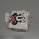 Girl's Mickey & Friends Sitting Minnie Sketch T-Shirt (White, XS)