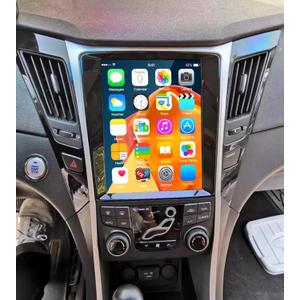 Android 13 Car Stereo Radio for Sonata 2010-2015 with Wireless CarPlay/Android Auto, 2+32G, Support DSP Navi/Bluetooth/WiFi/FM/MIC, 9.7 Inches Stereo with AHD Backup Camera and MIC