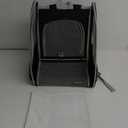 Texsens Innovative Traveler Bubble Backpack Pet Carriers for Cats and Dogs (Black)