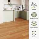 Peel and Stick Wood Flooring,Vinyl Plank Flooring,Honey Maple