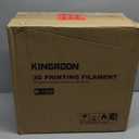 Kingroon PLA PlusPLA+ 3D Printer Filament, 10 Rolls, Dimensional Accuracy +/- 0.03 mm, 10kg Spool(22lbs), 1.75 mm, Gray