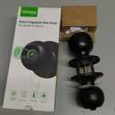 GHome Smart Fingerprint Door Lock, 3 in 1 Smart Fingerprint Door Knob with App Control & Key, Auto Lock, Biometric Thumbprint Door Locks for Bedroom, Garage, Home & Office