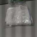 AMOUR INFINI Cotton Kitchen Towels Set of 12 - Highly Absorbent, Super Soft Tea Towel with Hanging Loops - Extra Large Quick Dry Commercial Restaurant Towel (16x28 Inch - Blue) (12 Pk Herringbone Stripe)