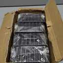 4 Pack Solid Rubber Auto Lift Pads, Anti-Skid Lift Block Spacer Pad for Car Lifts, Jacks and Racks, 3000lbs Loading Capacity, 6-1/3" x 4-3/4" x 2"