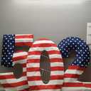 USA 250th Anniversary Light Up Numbers, Patriotic Outdoor Yard Decoration with 99 Lights, Independence Day Lawn Decor for Front Yard, Garden, Porch, Walkway and Holiday Celebrations