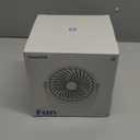 Gaiatop Desk Fan, 5-Inch Portable Electric Table Desktop Air Circulator Fans, Small but Powerful with 3 Speed 360° Adjustable Tilt for Cooling Home Dorm Office Bedroom Bathroom Kitchen, Black