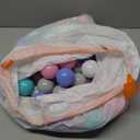 LANGXUN 50 Soft Plastic Ball Pit Balls for Kids, Gift for Baby Toddler Birthday Christmas, Ball Pit Play Tent, Baby Kiddie Pool Water Toys, Party Decoration