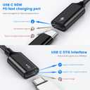MOGOOD USB C Splitter 1 in 2 Out Dual USB C Y Splitter Cable(NOT for Monitor) Double Type C Port Hub for Mac,Xbox One,PS5,Laptop(Charging Split NOT Supported)