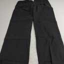 Amazon Essentials Men's Classic-Fit Wrinkle-Resistant Pleated Chino Pant  (34W x 30L, Black)