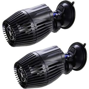 AQUANEAT 2 Pack Aquarium Circulation Pump,800 GPH Fish Tank Powerhead, Saltwater Wave Maker, Submersible Water Pump with Suction Cup (800 GPH)