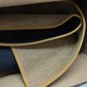 LEKEEPGO Door Mat 36"x59", Non Slip Door Mat Indoor Entrance, Rubber Backing Front Indoor Doormat Washable Absorbent Low-Profile Entryway Entry Resist Dirt Inside Door Mats, Light Brown, 3' x 4'11"