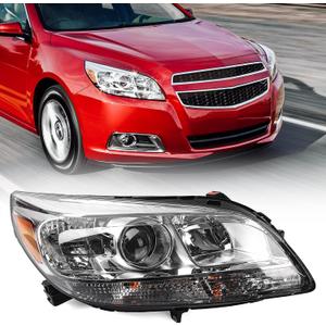 for Chevy Malibu 2013 2014 2015 Headlight Assembly 2016 Malibu Limited Head Light Replacement Halogen Headlamp Right Passenger Side 23294939