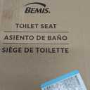 Bemis Classic Colors Slow Close Toilet Seat, Easy Clean Hinges and Durable Plastic Seat, Made in USA, Round, Yellow