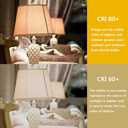 KINUR Small LED Ceiling Fan Light Bulbs, 6 watt A15 led Bulb E26 Daylight 5000K 60watt Equivalent Appliance Bulb Refrigerator Non-dimmable 6 Pack (White)