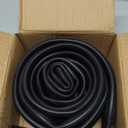 10FT 0.19" P-Bulb EPDM Rubber Garage Door Bottom Seal  Weather Stripping for Single-Channel Doors, Black